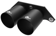 Laden Sie das Bild in den Galerie-Viewer, aFe Power Mach Force Xp 4in 304 SS Bolt-On Exhaust Tips Satin Black 14-19 Porsche 911 GT3 3.8L/4.0L