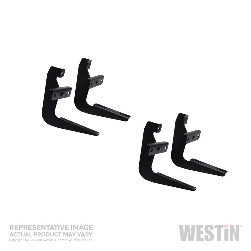 Westin 2005-2018 Toyota Tacoma Reg Cab Running Board Mount Kit - Black