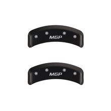 Cargar imagen en el visor de la galería, MGP 4 Caliper Covers Engraved Front &amp; Rear MGP Red finish silver ch