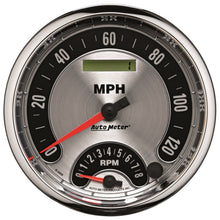 Carica l&#39;immagine nel visualizzatore di Gallery, Autometer American Muscle 5in Tach Speedo Combo In-Dash