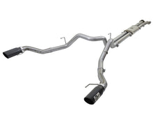 गैलरी व्यूवर में इमेज लोड करें, aFe MACHForce XP 3in 409-SS Exhaust Cat-Back 2017 Ford F-150 Raptor V6-3.5L (tt) w/ Black Tip