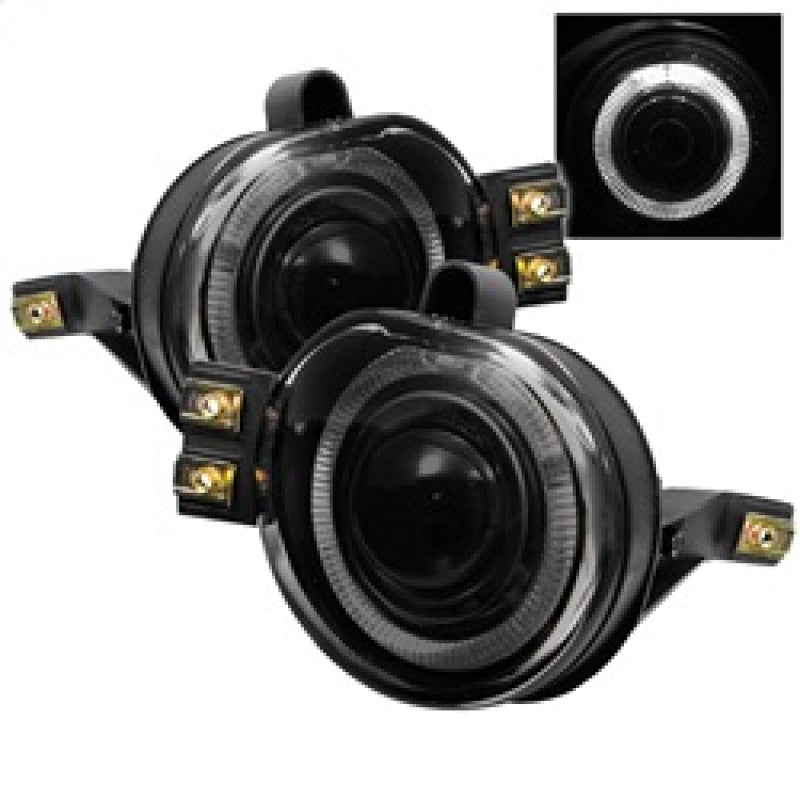 Spyder DODGE RAM 1500 2002-2005 Halo Projector Fog Lights w/swch Smke FL-P-DRAM02-HL-SM