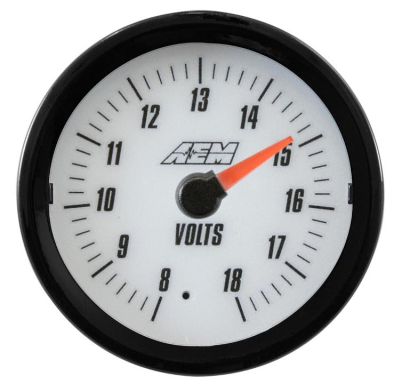 AEM Analog 8-18V Volts Gauge (US)