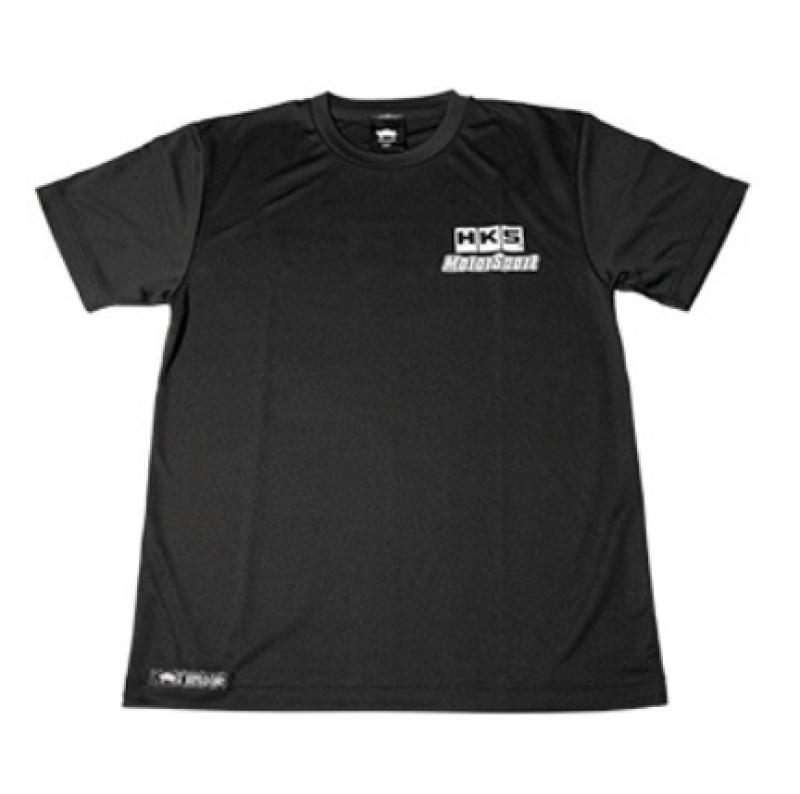 HKS T-SHIRT MOTOR SPORT BLACK L