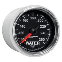 Laden Sie das Bild in den Galerie-Viewer, Autometer GS 100-260 degree Electronic Water Temperature Gauge