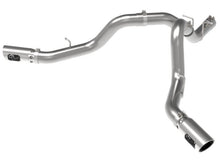 Carica l&#39;immagine nel visualizzatore di Gallery, aFe Large Bore-HD 4in 409SS DPF-Back Exhaust System w/Polished Tips 20 GM Diesel Trucks V8-6.6L