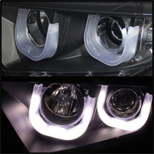 Load image into Gallery viewer, Spyder Toyota Highlander 11-13 Projector Headlights 3D DRL Blk PRO-YD-THLAN11-3DDRL-BK