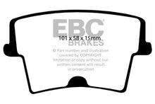 Laden Sie das Bild in den Galerie-Viewer, EBC 05-10 Chrysler 300C 5.7 Ultimax2 Rear Brake Pads