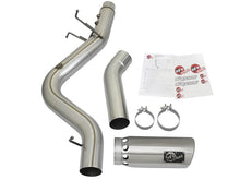 Carica l&#39;immagine nel visualizzatore di Gallery, aFe LARGE BORE HD 5in 409-SS DPF-Back Exhaust w/Polished Tip 2017 GM Duramax V8-6.6L (td) L5P