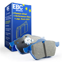 Cargar imagen en el visor de la galería, EBC 07-09 Porsche 911 (997) (Cast Iron Rotor only) 3.6 GT3 Bluestuff Rear Brake Pads