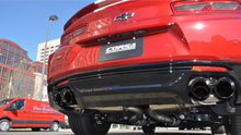 Laden Sie das Bild in den Galerie-Viewer, Corsa 16-18 Chevy Camaro SS 6.2L Xtreme+ 2.75in Cat-Back Dual Rear Exit w/ Twin 4in Black PVD Tips