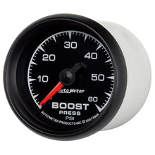 Laden Sie das Bild in den Galerie-Viewer, Autometer ES 52mm 0-60 PSI Mechanical Boost Gauge