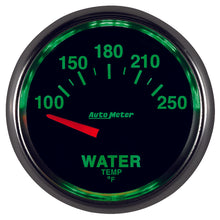 Laden Sie das Bild in den Galerie-Viewer, Autometer GS 52mm 100-250 Deg F Short Sweep Electronic Water Temperature Gauge