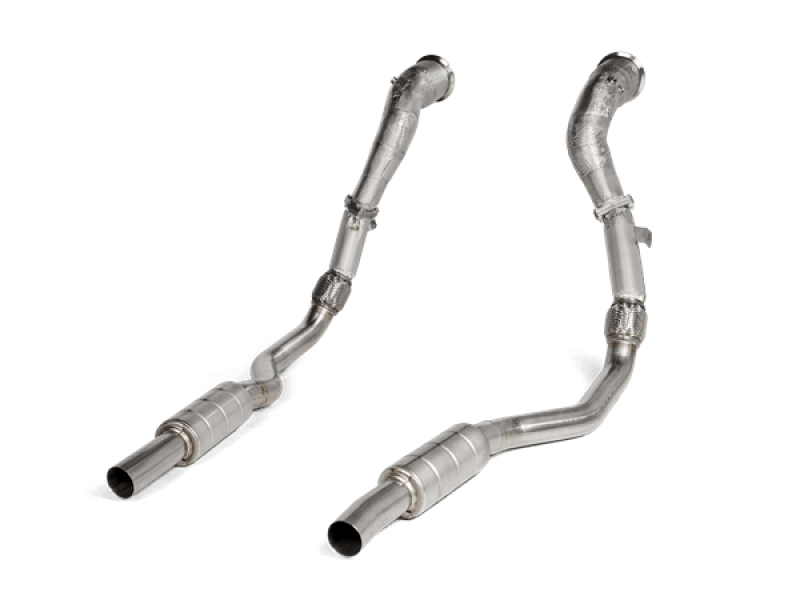 Akrapovic 2020 Audi RS6 Avant/RS7 Sportback (C8) DownPipe (SS) w/Link Pipe Set