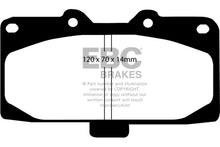 Charger l&#39;image dans la galerie, EBC 02-04 Mercedes-Benz C32 AMG (W203) 3.2 Supercharged Ultimax2 Front Brake Pads