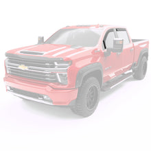 Laden Sie das Bild in den Galerie-Viewer, EGR 2020 Chevy 2500/3500 HD Double Cab In-Channel Window Visors - Dark Smoke