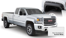 Charger l&#39;image dans la galerie, Bushwacker 16-18 GMC Sierra 2500 Fleetside Pocket Style Flares 4pc 78.8/97.6in Bed - Summit White