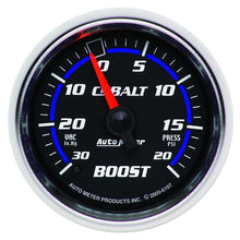 Laden Sie das Bild in den Galerie-Viewer, Autometer Cobalt 52mm 20psi mechanical Boost Gauge