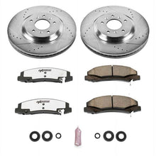 Carica l&#39;immagine nel visualizzatore di Gallery, Power Stop 08-09 Buick Allure Front Z26 Street Warrior Brake Kit