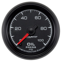 Laden Sie das Bild in den Galerie-Viewer, Autometer ES 52.4mm 0-100 PSI Oil Pressure Gauge