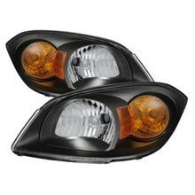 गैलरी व्यूवर में इमेज लोड करें, Xtune Chevy Cobalt 05-10 Crystal Headlights Black HD-JH-CCOB05-AM-BK