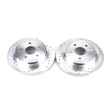 गैलरी व्यूवर में इमेज लोड करें, Power Stop 06-10 Jeep Commander Rear Evolution Drilled &amp; Slotted Rotors - Pair