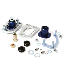 Laden Sie das Bild in den Galerie-Viewer, BBK 79-93 Mustang Caster Camber Plate Kit - Silver Anodized Finish