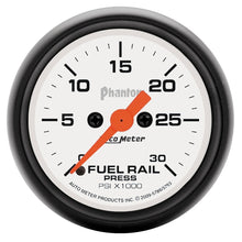 Charger l&#39;image dans la galerie, Autometer Phantom 2-1/16in 30K PSI Digital Stepper Motor Fuel Rail Pressure Gauge