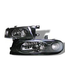 Load image into Gallery viewer, Spyder Nissan Altima 93-97 Crystal Headlights Black HD-YD-NA93-BK