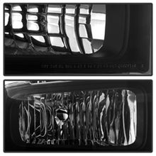 Charger l&#39;image dans la galerie, Xtune Ford F250/350/450 Super Duty 05-07 Crystal Headlights Black Smoked HD-JH-FS05-AM-BSM