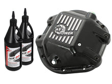 Charger l&#39;image dans la galerie, aFe Power Differential Cover Machined Pro Series 97-15 Jeep Dana 44 w/ 75W-90 Gear Oil 2 QT