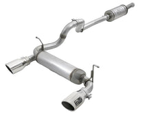 Carica l&#39;immagine nel visualizzatore di Gallery, aFe Rebel Series 2.5in 409 SS Cat-Back Exhaust w/ Polished Tips 2018+ Jeep Wrangler (JL) V6 3.6L