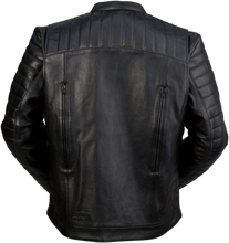 Laden Sie das Bild in den Galerie-Viewer, Z1R Artillery Leather Jacket - Black - XL 2810-3776