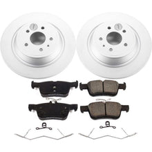 Carica l&#39;immagine nel visualizzatore di Gallery, Power Stop 17-19 Ford Escape Rear Z17 Evolution Geomet Coated Brake Kit