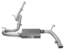 Carica l&#39;immagine nel visualizzatore di Gallery, aFe Scorpion 2-1/2in Aluminized Steel Cat Back Exhaust 07-17 Jeep Wrangler V6-3.6/3.8L (4 Dr)