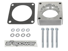 Cargar imagen en el visor de la galería, aFe Silver Bullet Throttle Body Spacer 03-06 Nissan 350Z V6 3.5L (VQ35DE)