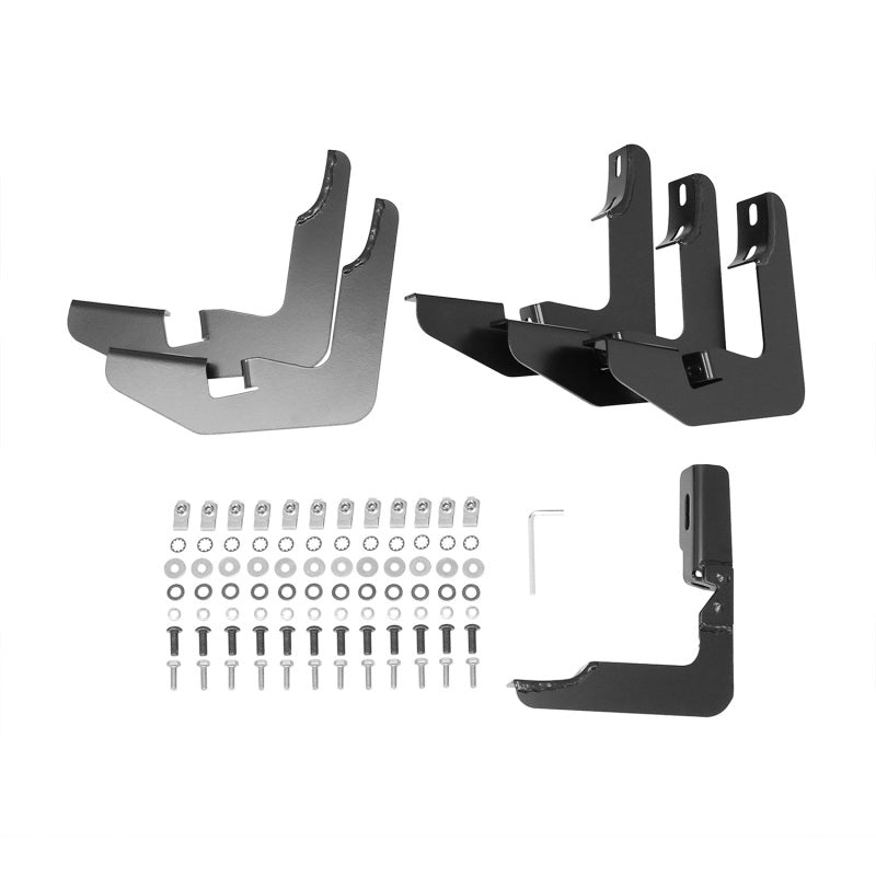 Westin 2015-2018 Chevrolet/GMC Colorado/Canyon Crew Cab PRO TRAXX 5 Oval Nerf Step Bars - Black