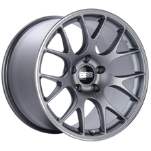 गैलरी व्यूवर में इमेज लोड करें, BBS CH-R 19x12 5x130 ET45 CB71.6 Satin Titanium Polished Rim Protector Wheel