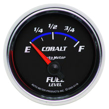 Carica l&#39;immagine nel visualizzatore di Gallery, Autometer Cobalt 52mm 240 E/33 F SSE Fuel Level Gauge