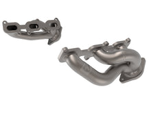 Carica l&#39;immagine nel visualizzatore di Gallery, aFe Twisted Steel Shorty Header 11-17 Ford Mustang V6-3.7L - Titanium Coat Finish