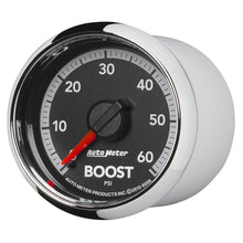 Laden Sie das Bild in den Galerie-Viewer, Autometer Gen4 Dodge Factory Match 52.4mm Mechanical 0-60 PSI Boost Gauge