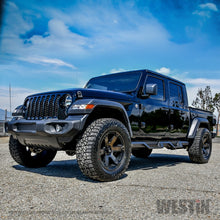 गैलरी व्यूवर में इमेज लोड करें, Westin 2020 Jeep Gladiator HDX Drop Nerf Step Bars - Textured Black