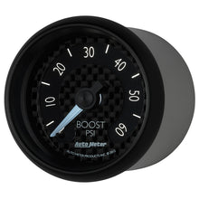 Laden Sie das Bild in den Galerie-Viewer, Autometer GT Series 52mm Mechanical 0-60 psi Boost Gauge