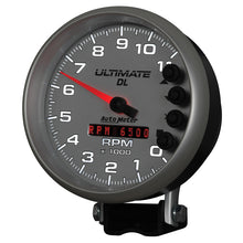 Carica l&#39;immagine nel visualizzatore di Gallery, Autometer 5 inch Ultimate DL Playback Tachometer 11000 RPM - Silver