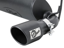 Charger l&#39;image dans la galerie, aFe Rebel Series 409 Stainless Steel Cat-Back Exhaust 18-21 Jeep Wrangler JL 2.0L (t) - Black Tip