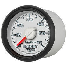 Laden Sie das Bild in den Galerie-Viewer, Autometer Factory Match 52.4mm Mechanical 0-60 PSI Boost Gauge