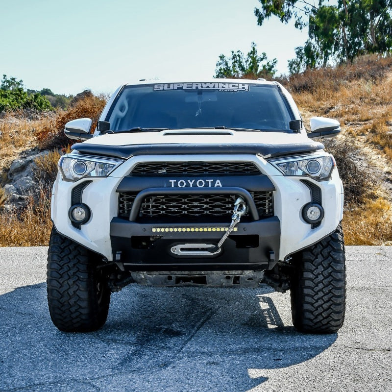 Westin 14-20 Toyota 4Runner Pro-Series Front Bumper  W/Round Bull Bar - Textured Black