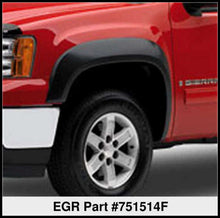 Laden Sie das Bild in den Galerie-Viewer, EGR 07-13 GMC Sierra LD Rugged Look Fender Flares - Front Pair (751514F)