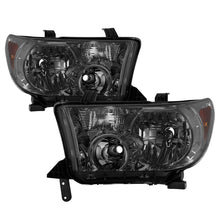 Carica l&#39;immagine nel visualizzatore di Gallery, Xtune Toyota Tundra 07-13 / Toyota Sequoia 08-13 OEM Style Headlights Smoked HD-JH-TTU07-AM-SM