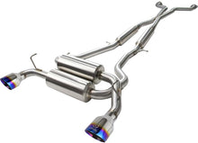 Cargar imagen en el visor de la galería, aFe Takeda 2-1/2in 304SS Cat-Back Exhaust Infiniti G37 08-13/Q60 14-15 V6-3.7 w/ Blue Flame Tips